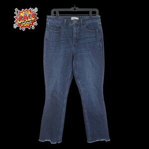 Vineyard Vines Women’s Jeans Size 30 Frayed Hem Cotton Stretch Denim Blue